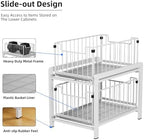 2-Tier Pull Out Cabinet Organizer, Slide Out Under Sink Organizer - Image 4