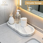 Oval Bathroom Vanity Tray，Large Natural Stone Tray - Image 6