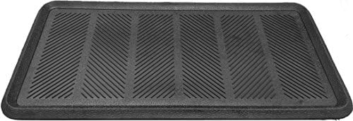 Rubber Boot Tray, Black, 15.75"x31.50" - Image 2