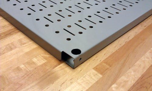 Wall Control Pegboard 16in x 32in Horizontal Galvanized Metal Pegboard Tool Board Panel - Image 5