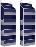 2 Pcs Over The Door Organizer Large Capacity Hanging Storage Room Organizer by SpaceHacks
