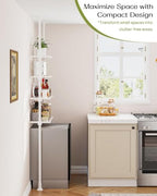 ALLZONE Tension Mount Over The Toilet Storage Shelf, No-Drill, Slim Design - Image 6