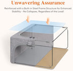 Lifewit 25L Clothes Storage Bins with Metal Frame for Closet, 4 Pack - Image 3