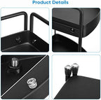 Corner Shelf 3 Tier Bathroom Countertop Organizer ，Kitchen Bathroom Countertop Perfume Trays for Dresser Cosmetic Makeup Organization Standing Shelves Space Saving Holder - Image 6