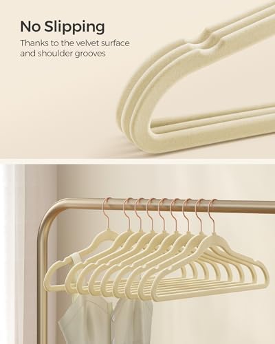SONGMICS Velvet Hangers, Non-Slip, 50-Pack - Image 3