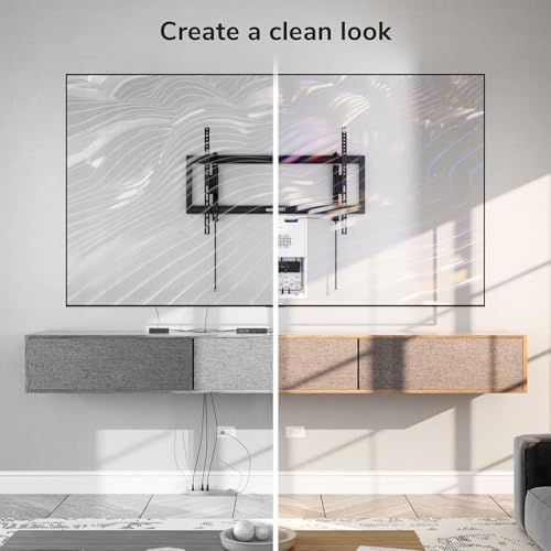 Mount-It! PRO 17" Recessed TV Box, in-Wall Media Enclosure with 4 Outlet Knockouts, Large Ventilated Box for Home Theater Equipment, Router, Cable, Samsung One Connect, WiFi Transparent AV Storage - Image 3