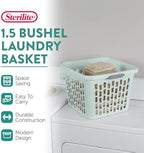Sterilite Laundry Basket, Plastic Clothes Hamper, 24 Pack - Image 2