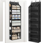 STORAGE MANIAC Over Door Organizer Hanging Shelves Large Clear Deep Pockets by STORAGEMANIAC