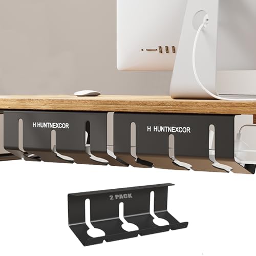Under Desk Cable Management Tray,17" Cable Organizer,Power Strip Holder by Unknown