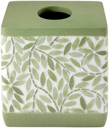 Avanti Linens - Tissue Box Cover, Standard Size Tissue Holder for Home - Image 4