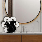 Squirrel Toilet Paper Holder Wall Mount/Stand for Extra 8 Rolls - Image 6