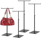 Leinuosen 4 Pcs Tabletop Purse Display Stand Metal T Bar Display by Leinuosen