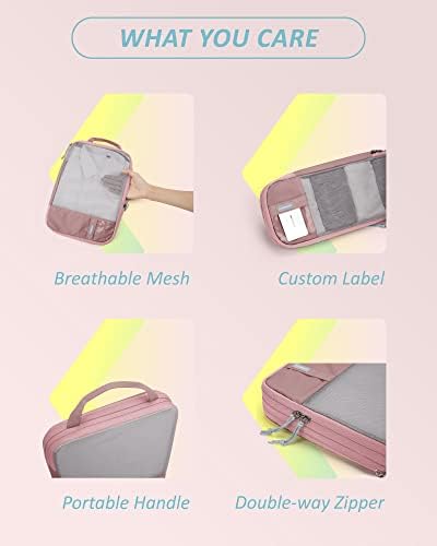 BAGSMART Compression Packing Cubes for Travel Essentials - Image 5