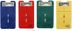 UBICON Four Color Bundle | Red, Blue, Green & Yellow | 10 Each Color for a Total of 40 Envelopes | Reuseable Dropit Safe Envelope for Safe Depositing of Currency and Money | Organize Coupon, Currency by UBICON