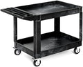 YITAHOME Utility Cart on Wheels 45 x 25 Inch w/Swivel Wheels(2 Brake) by YITAHOME