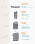 BAGSMART Compression Packing Cubes for Travel Essentials - Image 2