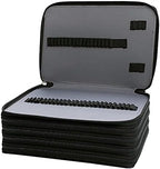Rose Pencil Organizer - 252 Slot Case with Zipper for Watercolor Pens, Markers & More - Image 4