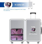 Grand Fusion Stow-N-Go Hanging Travel Shelves, Packing Organizer for Luggage. Carry on Closet for Suitcase. Expandable Packing Cube. Travel Essentials. (Burgundy - L, L = (L) 11.8" x (W) 11.8") - Image 4
