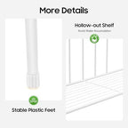 Over-The-Toilet Storage Cabinet Rack, 3-Tier Freestanding Above Over Toilet Storage Shelf for Towels, Toiletries, & Essentials - Image 6