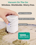 BAGSMART Travel Vacuum Bags with Rechargeable Electric Pump, 21PC Kit - Image 2