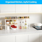 Golener Kitchen Counter Organizer, Countertop Shelf, Adjustable, Stackable - Image 3