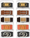 NIUBEE Belt Organizer for Closet, Acrylic Belt Storage Holder Box, 10 Layer by NIUBEE