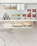 Under Shelf Storage Basket, 2-Pack Under Cabinet Shelf Organizer - Image 2