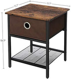 SONGMICS Dresser with 1 Fabric Drawer & 1 Shelf - Image 3