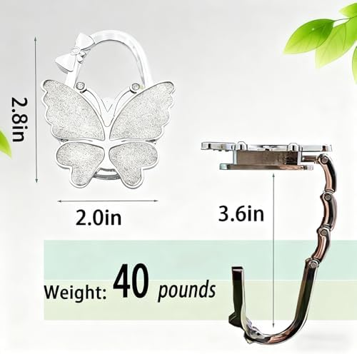 PJY Foldable Purse Hook for Table, Portable Handbag Hanger - Image 6