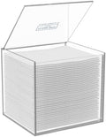 CLEAN SKIN CLUB Clear Acrylic Box for Clean Towels XL (NOT Included), Container For 50 Disposable Clean Towels XL, Face Towelettes Bathroom Counter Storage, Bin for Cleansing Facial Dry Wipes by CLEANSKINCLUB