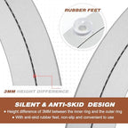 JaGely 2 Pack Lazy Susan Aluminum Turntable, 12 Inch - Image 4