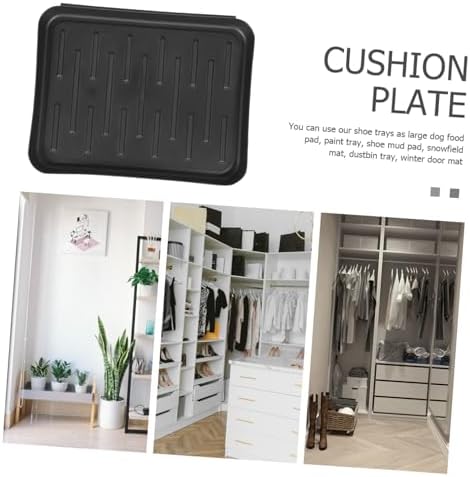 UKCOCO Shoe Mat Tray Waterproof Plastic Shoe Organizer Boot Mat Multipurpose Storage Tray for Home - Image 3