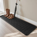 tchdio Durable Rubber Boot Tray and Shoe Mat for Entryway - Heavy Duty Waterproof Shoe Tray Organizer, Non Slip Boot Trays for Front Door, Entryway Muddy Shoes Storage, 16x48 Inches by Tchdio