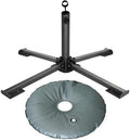 AMMSUN Foldable Portable Beach Umbrella Stand, Patio Umbrella Base Holder by AMMSUN