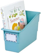 Really Good Stuff Durable Book & Binder Holder, 6-Pack, Water - Image 5