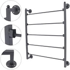 5 Tier Scarf Rack Wall Mounted Retail Display Ribbon Rack Organizer Holder Tie Rack Towel Rack Pants Belt Rack for Home Clothing Retail Store - Image 6
