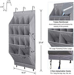 2 Pack Over the Door Shoe Organizers, Hanging Shoe Organizers Large Pockets - Image 2