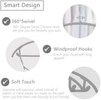 MIZGI Velvet Hangers 60 Pack, Patented Rounded Shoulder Sweater Hangers - Image 3