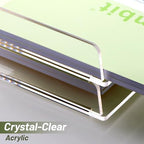 SANRUI Acrylic Paper Tray Organizer, Stackable Desk Organizer, 2-Pack - Image 5