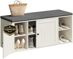SONGMICS HOME Shoe Storage Bench, Snapsemble Superfast Assembly by SONGMICSHOME