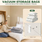 Vacuum Storage Bags with Cordless Digital Pump - 10 Jumbo - Image 2