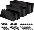 Naeety 3 Pack Cable Organizer Box, Cable Management Box for Surge Protector by Naeety