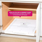 HOLDN’ STORAGE Pull Out Cabinet Organizer, Pantry Drawer, 22"W x 21"D x 5"H - Image 7