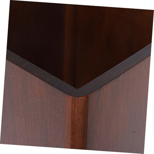 OUNONA Solid Wood Umbrella Stand Elegant Entryway Organizer for Indoor and Outdoor Use Heavy Duty Umbrella Holder for Lobbies Dark Walnut - Image 7