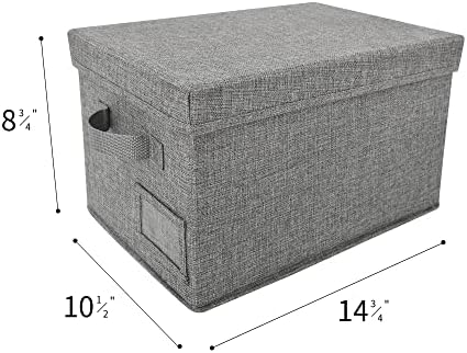 GRANNY SAYS Storage Bins with Lids, Decorative Storage Boxes with Lids - Image 4