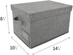 GRANNY SAYS Storage Bins with Lids, Decorative Storage Boxes with Lids - Image 4