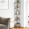 SUNMORY 5 Tier Corner Shelf, 65" Tall Corner Shelves for Living Room Decor by SUNMORY