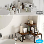 Golener Countertop Shelf, Kitchen Counter Organizer, Adjustable, Stackable - Image 5