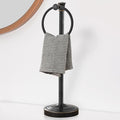 Hoimpro Hand Towel Holder Stand Free Standing Towel Bar Oil Rubbed Bronze by Hoimpro