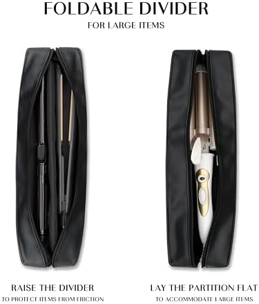 TREND-X Hair Styling Tools Organizer Bag with Heat-Resistant Mat - Image 2